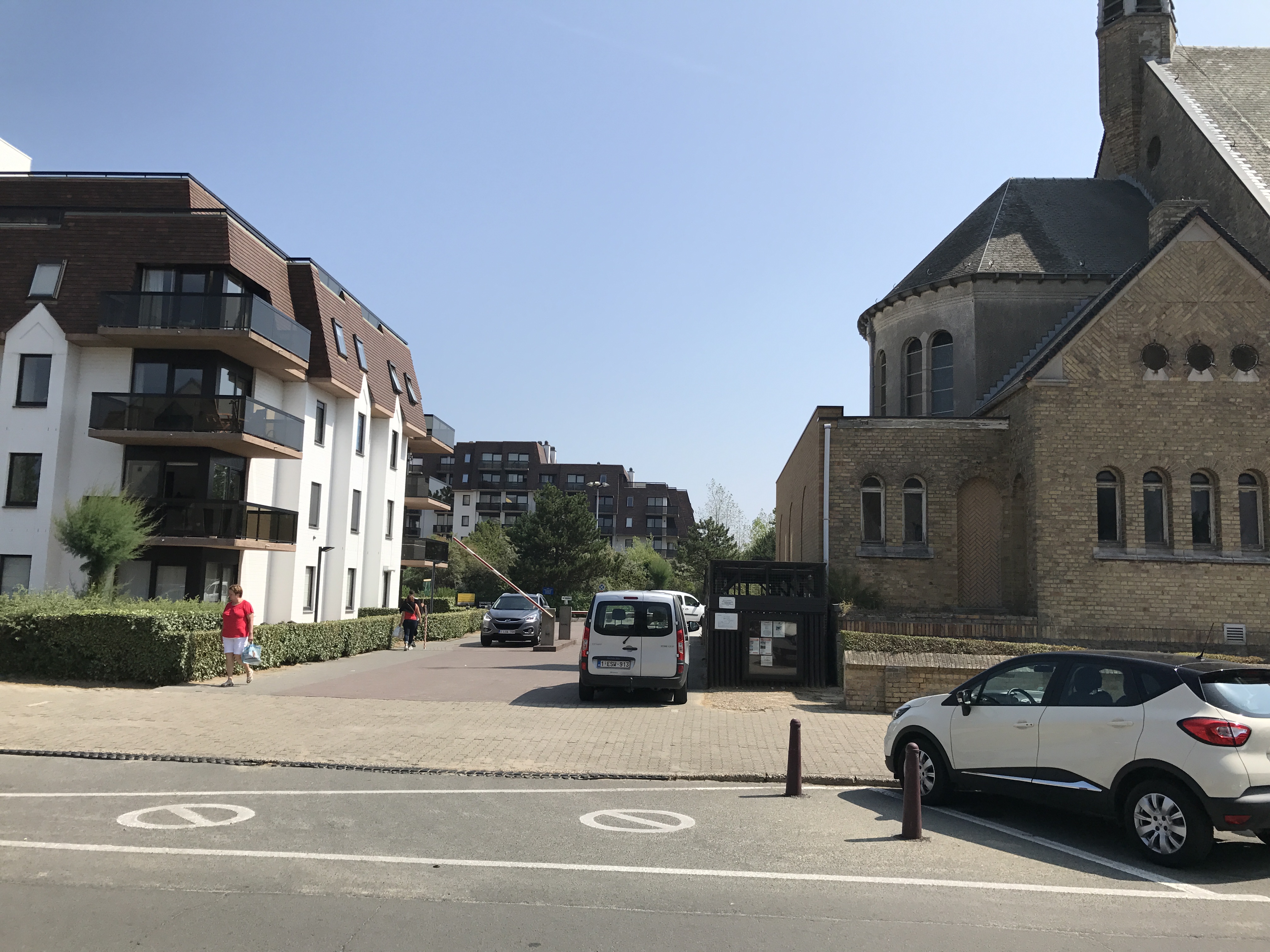 Toegang residentie Koksijde Promenade
