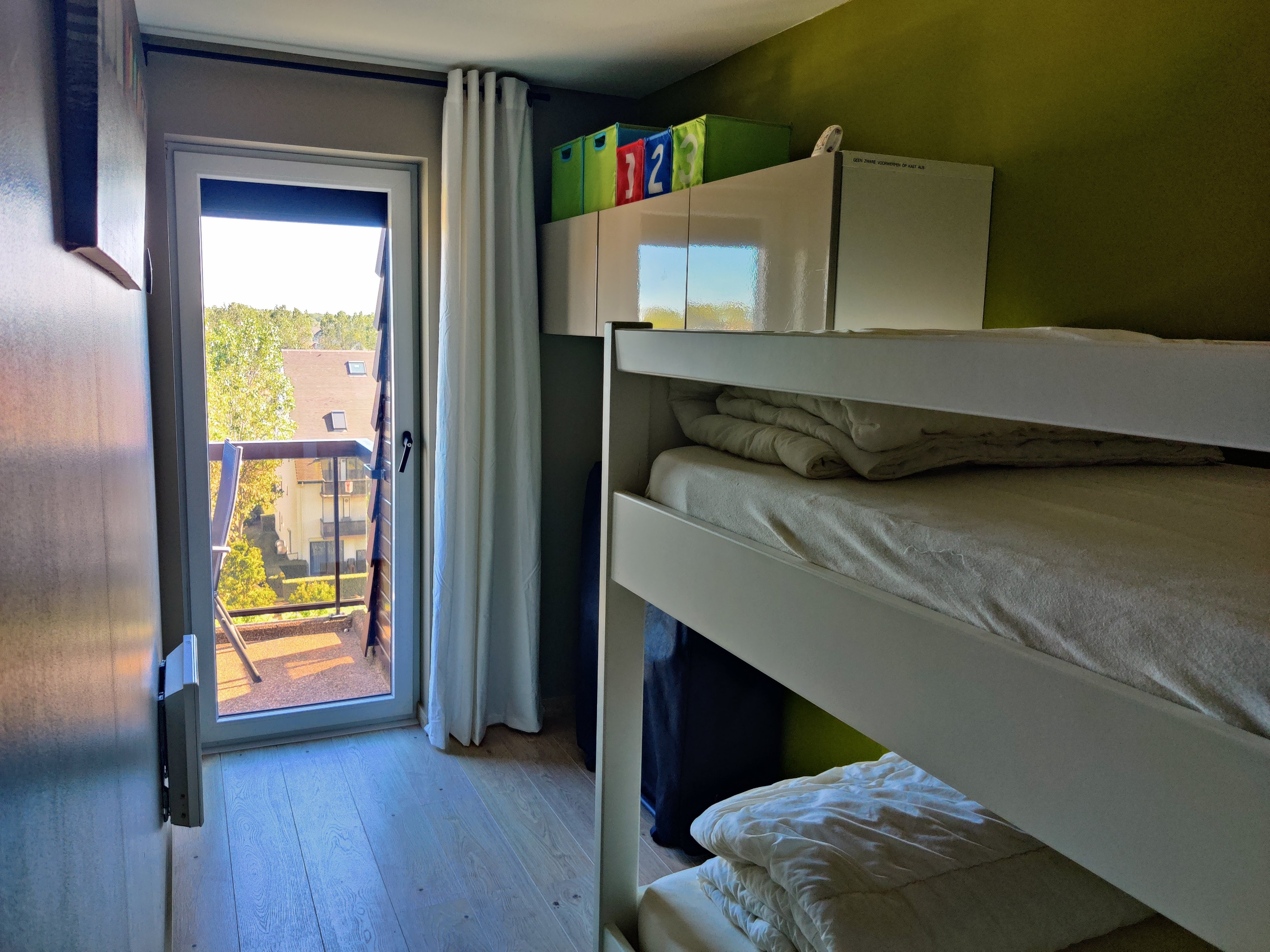 Slaapkamer 2 met stapelbed