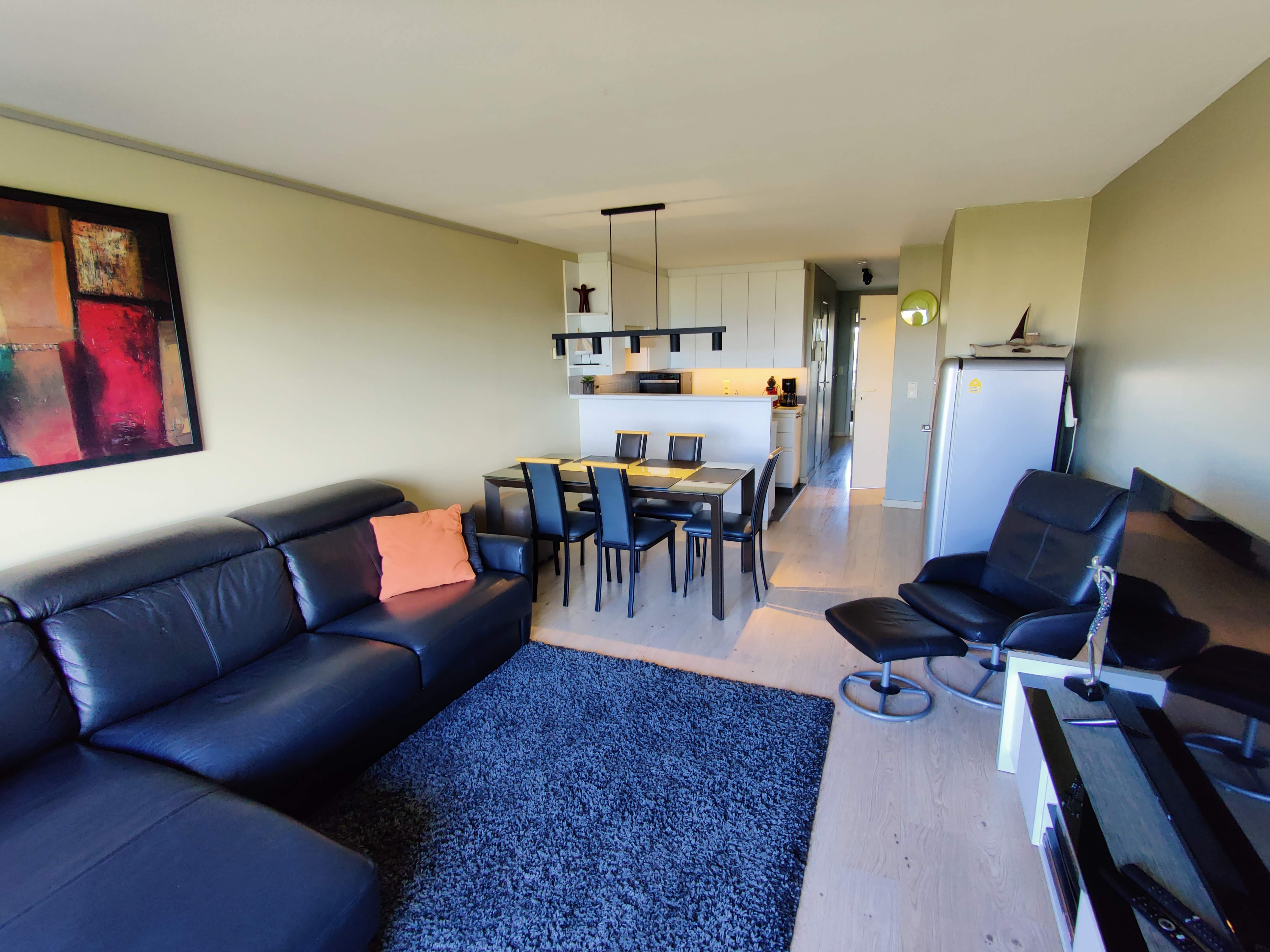 Overzicht living en keuken