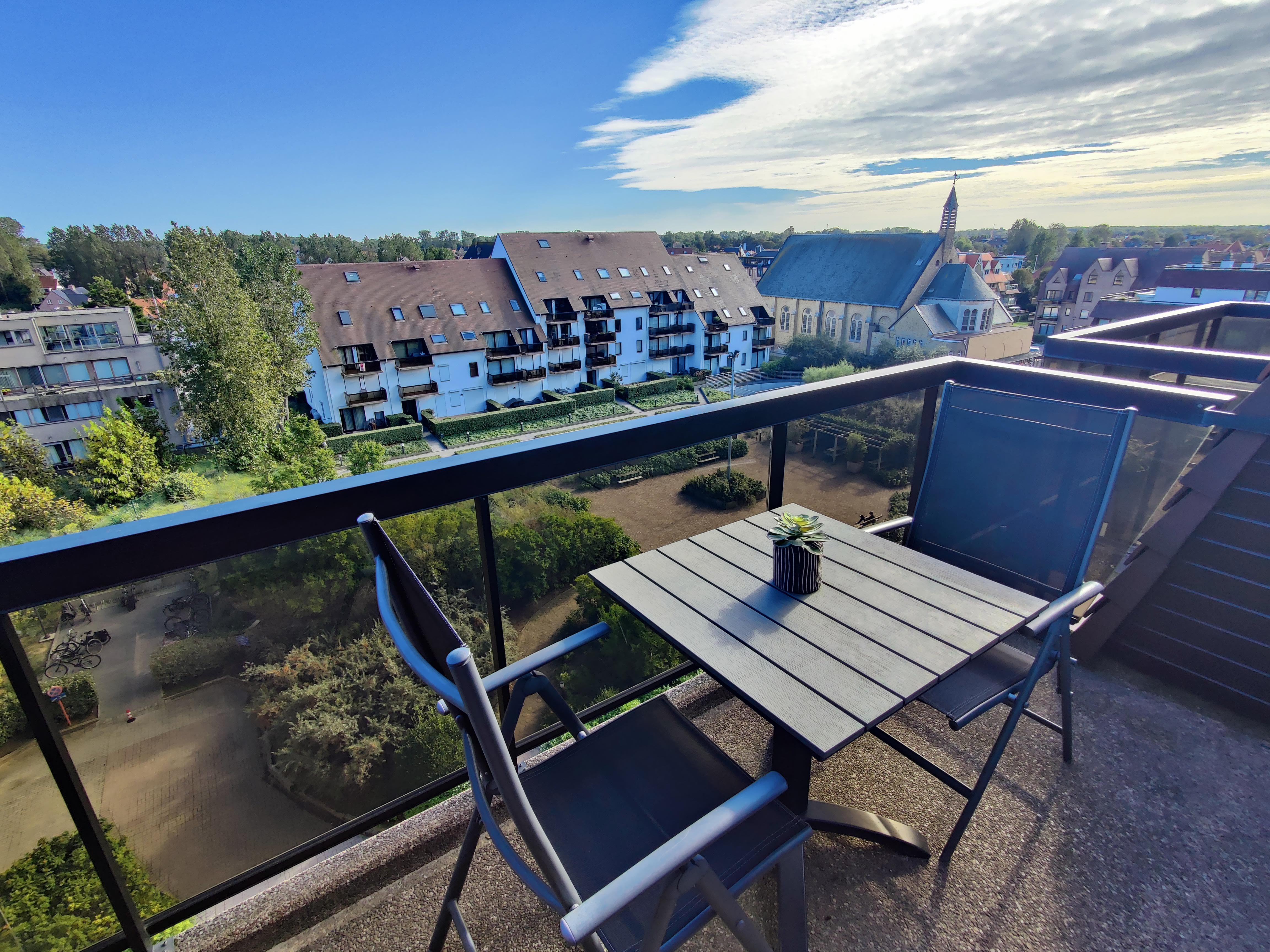 Ruim zuidgericht balkon