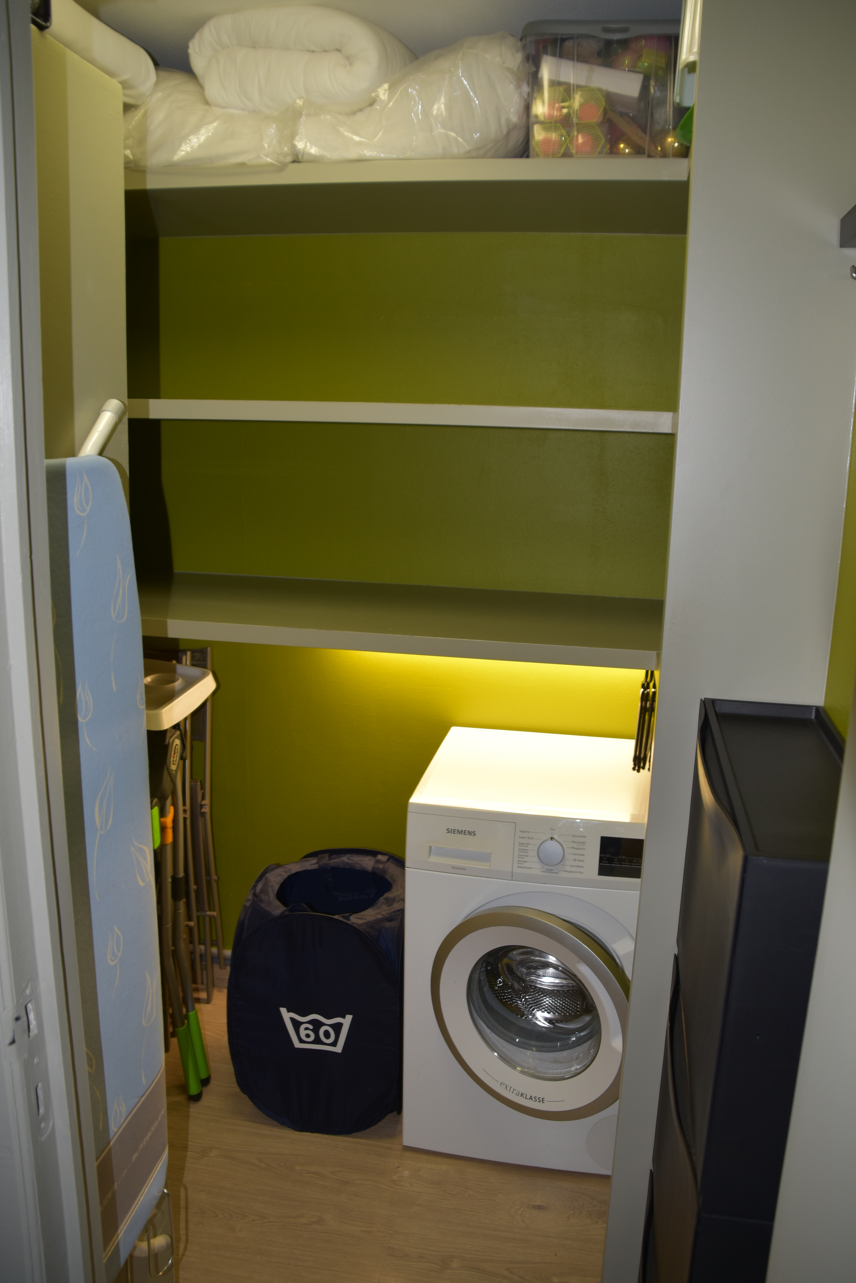 Dressing met wasmachine